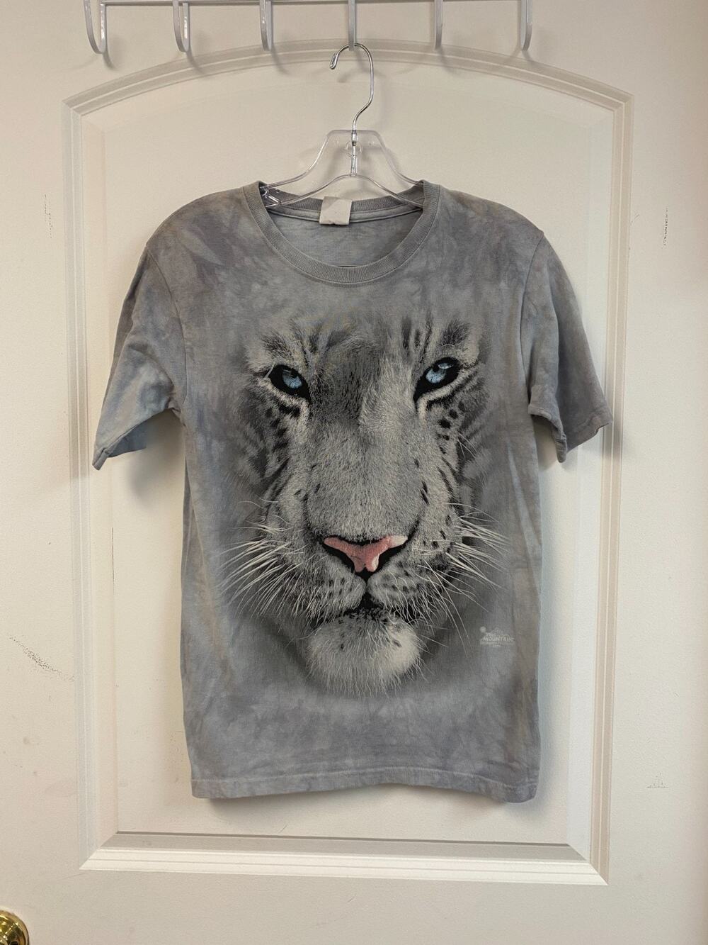Delta Apparel All over print AOP Kids Tiger YLg T-Shirt NOC3513